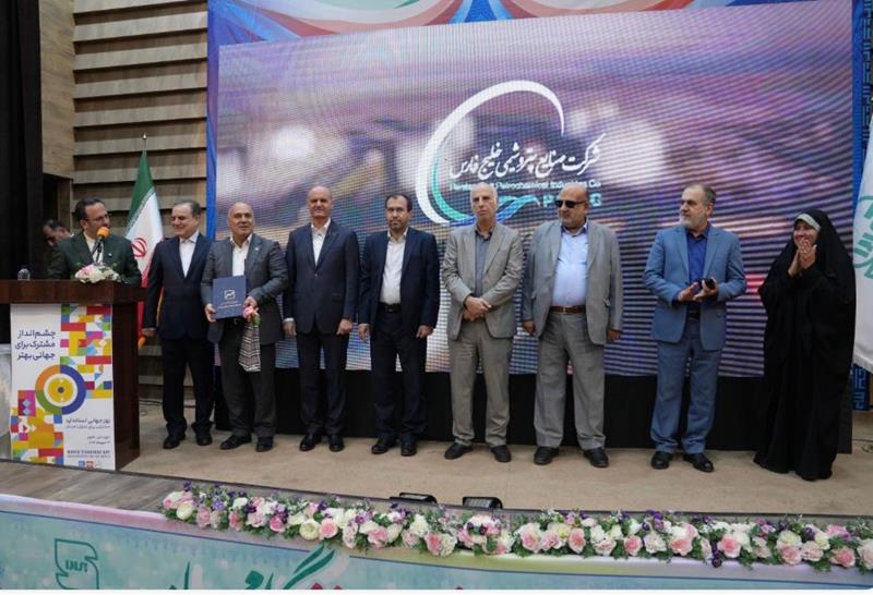 شرکت پالایش گاز بیدبلند خلیج‌فارس، واحد تولیدی نمونه صادرکننده استان خوزستان شد