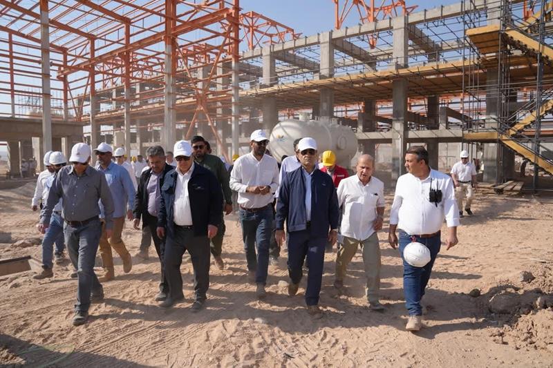 بازدید مدیرعامل شرکت مناطق نفت‌خیز جنوب و مدیرعامل شرکت پالایش گاز بیدبلند خلیج فارس از پروژه‌های جمع‌آوری گازهای مشعل در منطقه آغاجاری