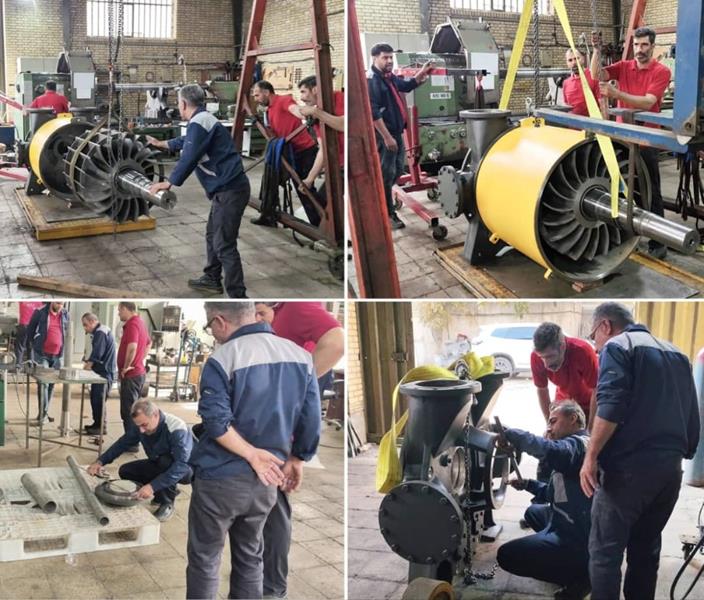  تجهیز حساس وکیوم پمپ واحدهای شیمیایی پتروشیمی شهید تندگویان کاملاً بومی‌سازی شد